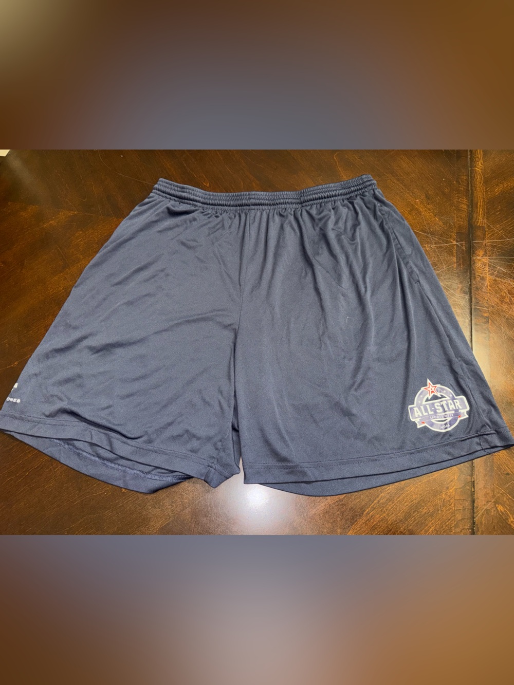 Men's Athletic Shorts in Navy with All-Star Logo